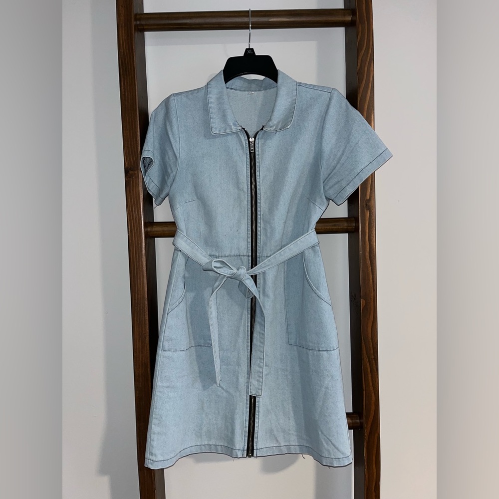 blue jean dress